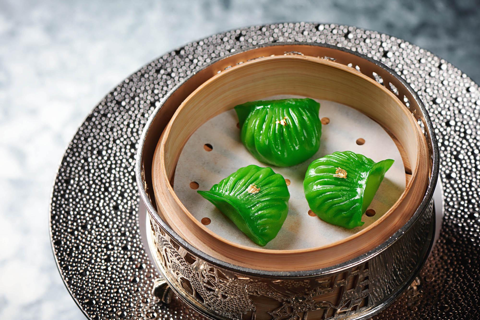 Jade Dragon Dumplings (with French Blue Lobster) city of dreams macau