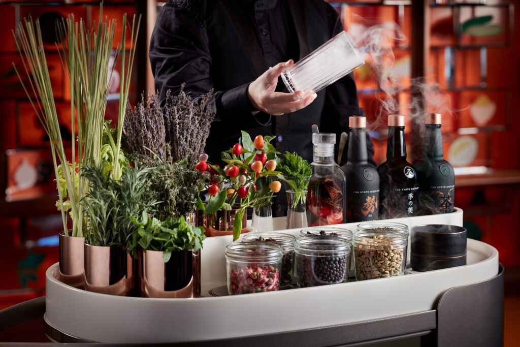 Voyages by Alain Ducasse_Gin Trolley